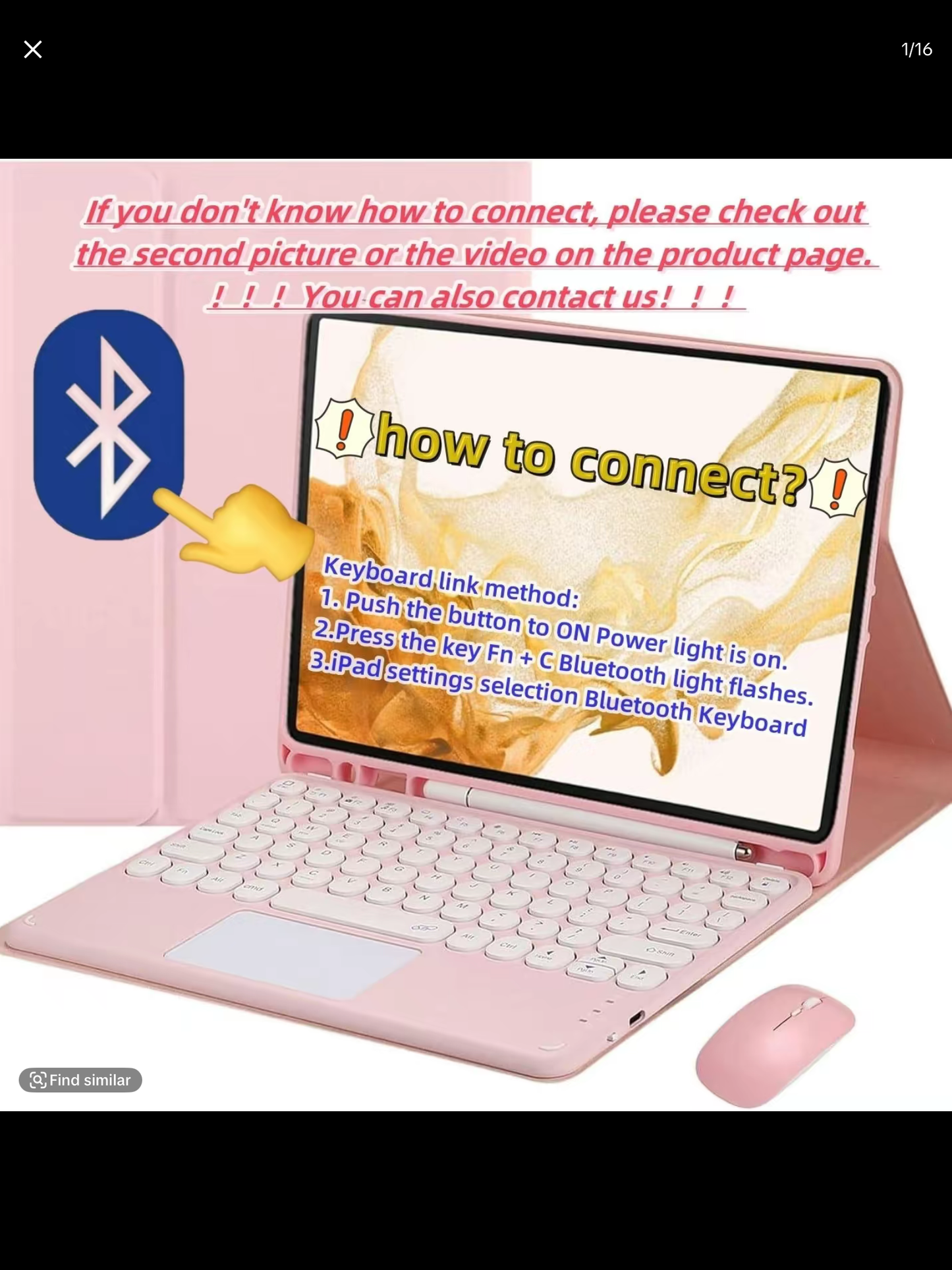 Keyboard Case Mouse for iPad 9th/8th/7th Generation 10.2 inch iPad Air 3 iPad Pro 10.5 inch Detachable Bluetooth Keyboard Cute Round Keys. How to Connect Your Bluetooth Keyboard to iPad | Easy Step-by-Step Guide”