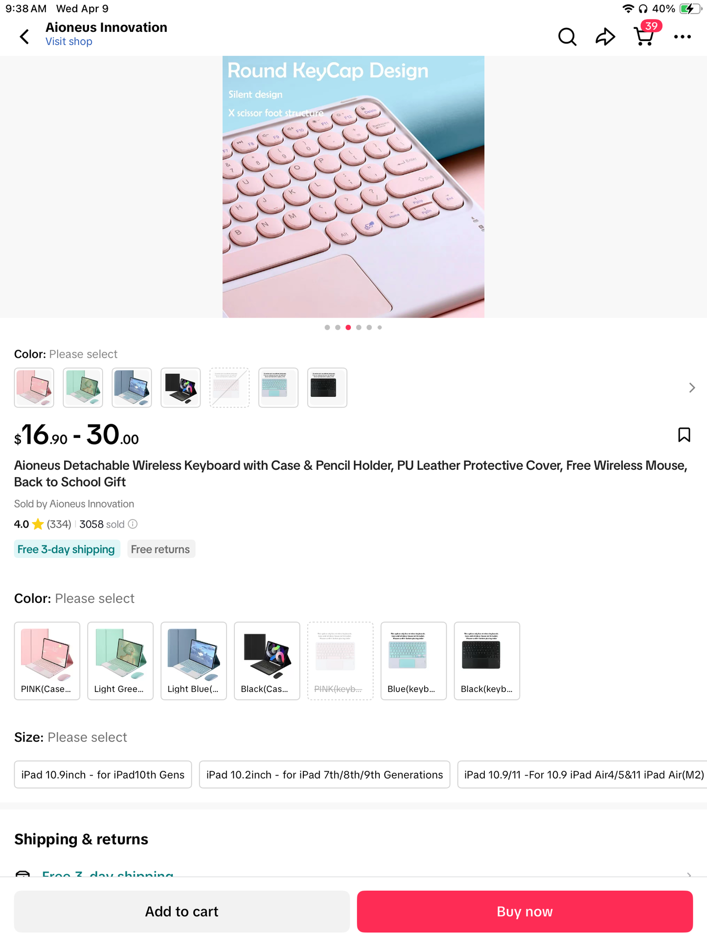 Keyboard Case Mouse for iPad 9th/8th/7th Generation 10.2 inch iPad Air 3 iPad Pro 10.5 inch Detachable Bluetooth Keyboard Cute Round Keys. How to Connect Your Bluetooth Keyboard to iPad | Easy Step-by-Step Guide”