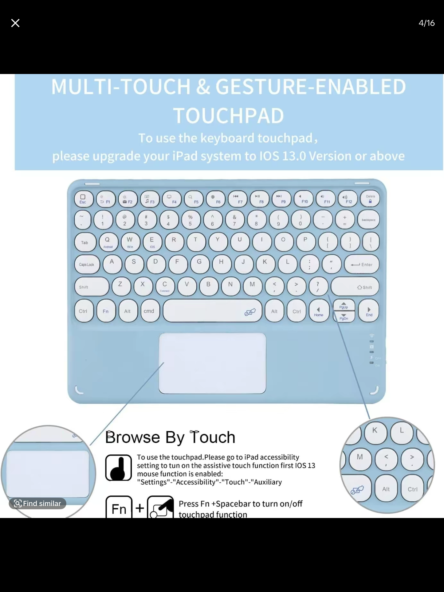 Keyboard Case Mouse for iPad 9th/8th/7th Generation 10.2 inch iPad Air 3 iPad Pro 10.5 inch Detachable Bluetooth Keyboard Cute Round Keys. How to Connect Your Bluetooth Keyboard to iPad | Easy Step-by-Step Guide”